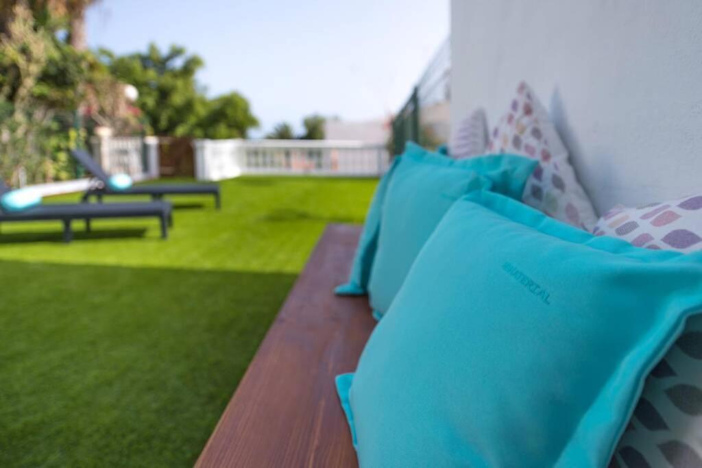 Dúplex con jardín y buenas vistas Maspalomas  Exterior foto