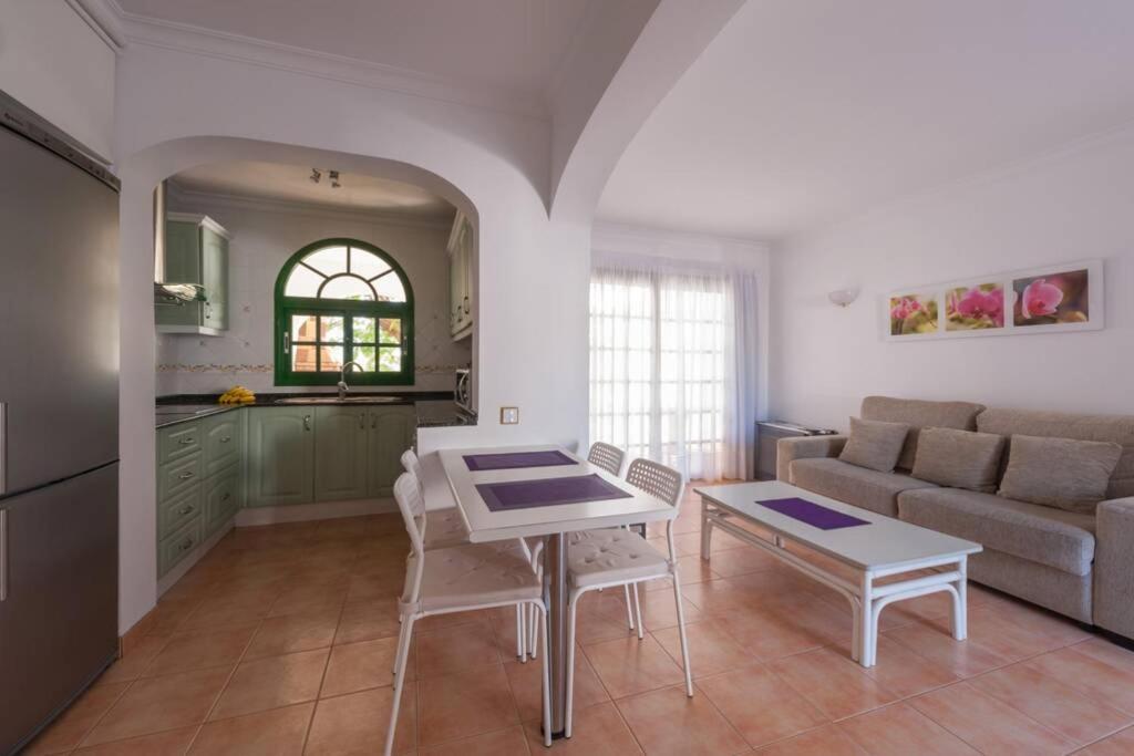 Dúplex con jardín y buenas vistas Maspalomas  Exterior foto