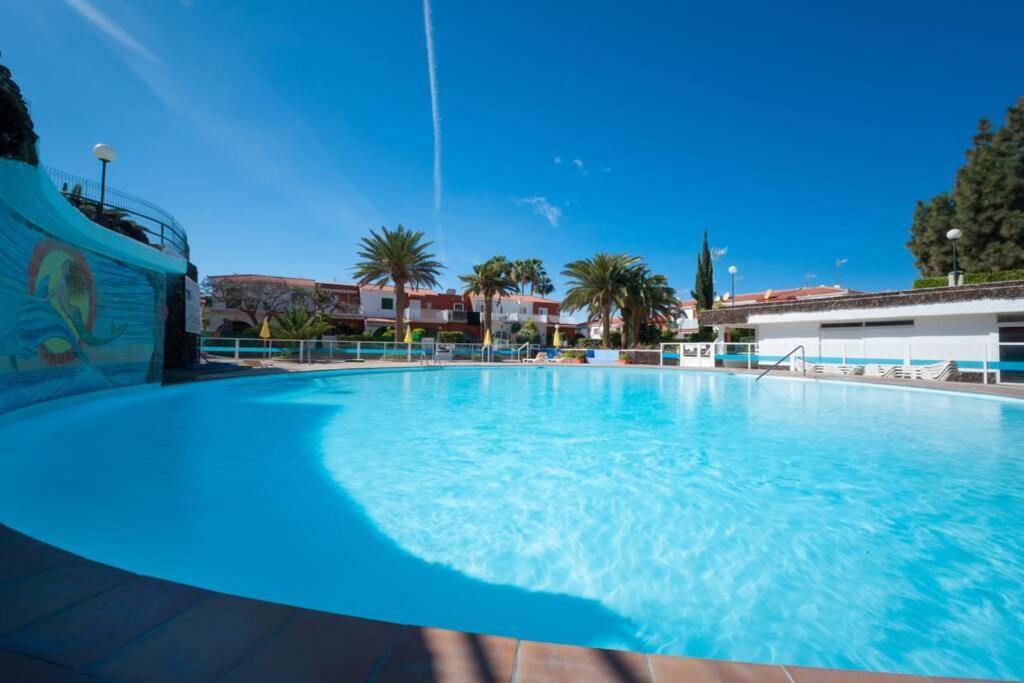 Dúplex con jardín y buenas vistas Maspalomas  Exterior foto