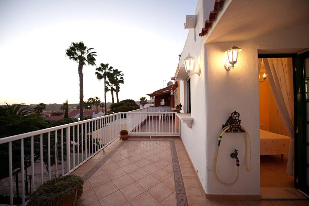 Dúplex con jardín y buenas vistas Maspalomas  Exterior foto