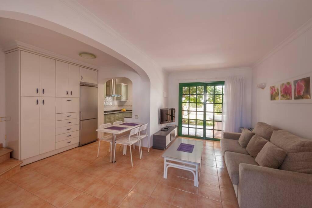 Dúplex con jardín y buenas vistas Maspalomas  Exterior foto
